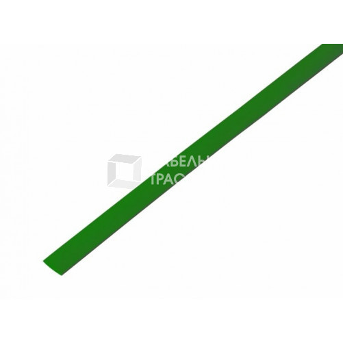 Термоусадка 5,0 / 2,5 мм, зеленая (1м) | 20-5003 | REXANT
