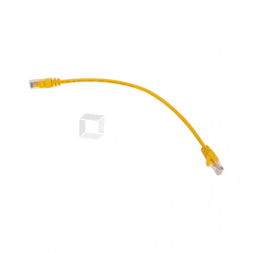 Патч-корд U/UTP, CAT 5e, RJ45-RJ45, 26AWG, LSZH, желтый, 0,3м REXANT | 02-0105-03 | REXANT