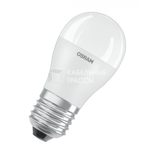 Лампа светодиодная LED STAR Classic P 8W, матовая колба, Е27 LSCLP75 8W/840 230V E27 10X1 RU | 4058075210899 | Osram