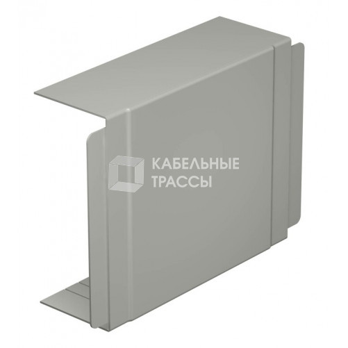 Крышка T-образной секции кабельного канала WDK 100x230 мм (ПВХ,серый) (WDK HK100230GR) | 6024718 | OBO Bettermann