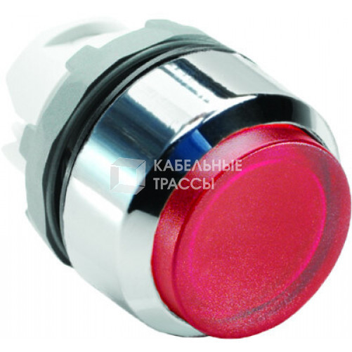 Кнопка MP4-21R красная выступающая (только корпус) с подсветкой с фиксацией | 1SFA611103R2101 | ABB