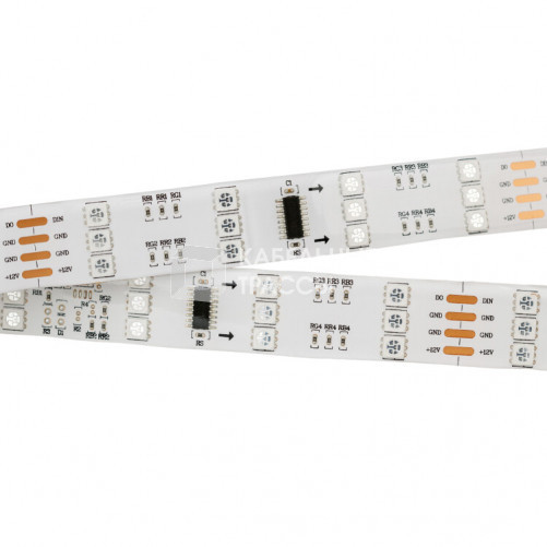 Лента светодиодная SPI-5000SE 12V RGB (5060, 480 LED x3,1812) | 024149 | Arlight