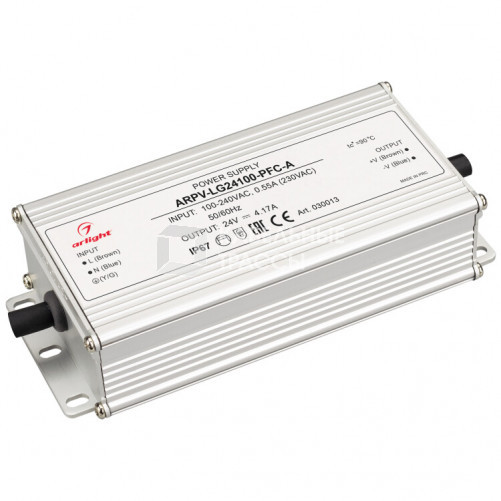 Блок питания ARPV-LG24100-PFC-A (24V, 4.17A, 100W) | 030013 | Arlight