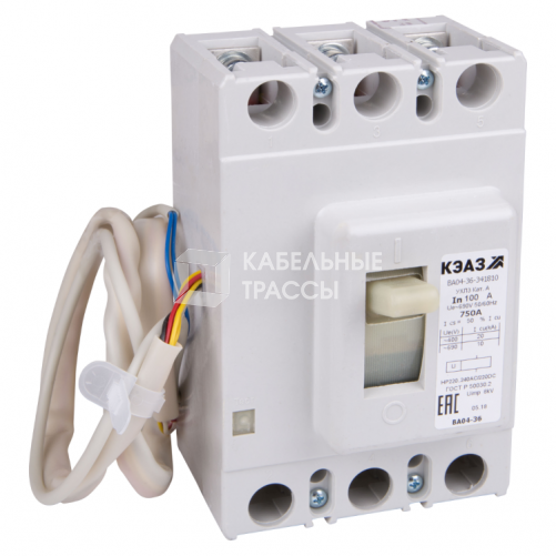ВА04-36-341830-250А-1500-690АС-НР24АС/DC-ПЭ230АС-УХЛ3| 272711 | КЭАЗ