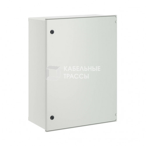 Шкаф цельный навесной из фибергласа без монтажной панели со сплошной дверью 800х600х300 мм | CN50863 | DKC
