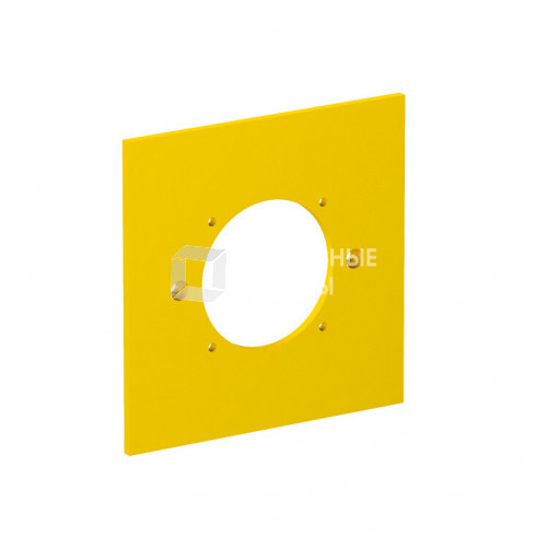 Накладка блока питания VH для монтажа устройств, 95x95 мм (желтый) (VH-P7) | 6109839 | OBO Bettermann