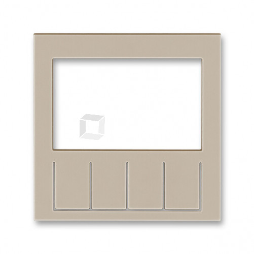 ABB Levit Кофе макиато / белый Сменная панель на накладку терморегулятора / таймера Кофе макиато | ND3292H-A11 18 | 2CHH910011A8018 | ABB