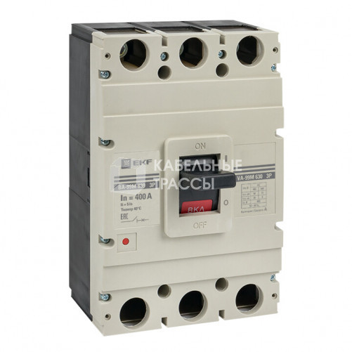 Выключатель автоматический ВА-99М 630/500А 4P 5In 50кА EKF PROxima | mccb99-4P5In630-500m | EKF