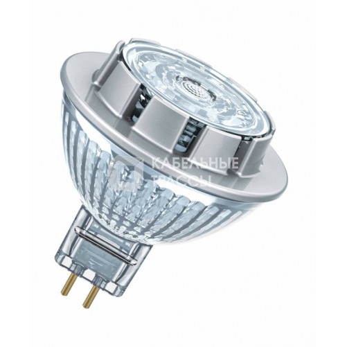 Лампа светодиодная напряжение 12В PARATHOM MR16 50 non-dim 36° 7 2W/830 GU5.3 | 4058075815575 | Osram