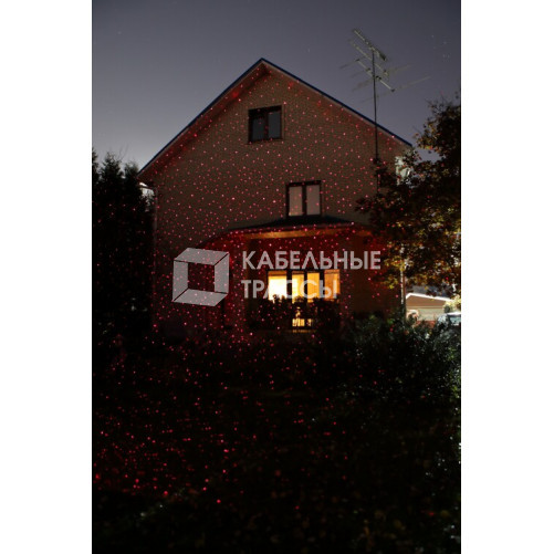 Светильник садово-парковый проектор ERAPR024-01 на солнечной батарее, пластик, 34 см | Б0038500 | ЭРА