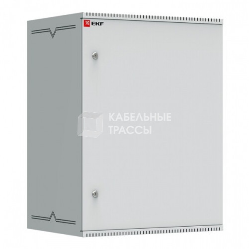 Шкаф телекоммуникационный настенный 15U (600х450) дверь металл, Astra A серия EKF Basic | ITB15M450 | EKF