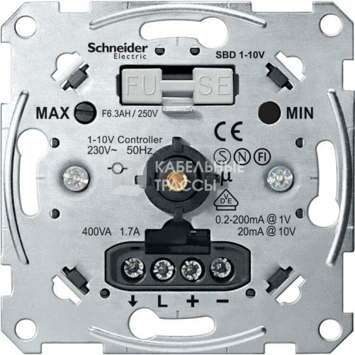 МЕХ-М ЭЛ. ПОТЕНЦИОМЕТРА 1-10В | MTN5142-0000 | Schneider Electric