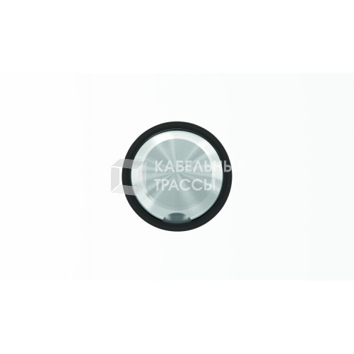 Накладка для кабельного вывода арт.8107 и выключателя со шнурком арт.8148, серия SKY Moon, кольцо чёрное стекло|2CLA860700A1501| ABB