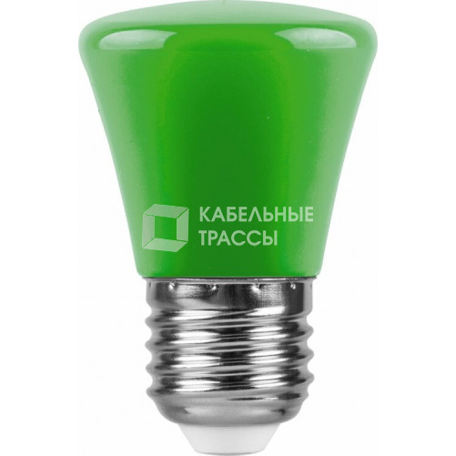 Лампа светодиодная для белт лайта LB-372 (1W) 230V E27 зеленый Колокольчик | 25912 | FERON