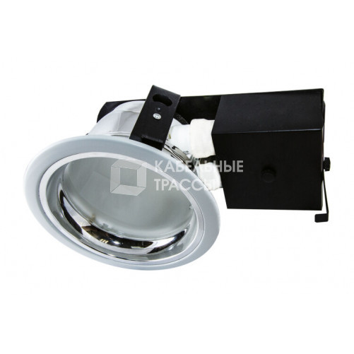 Светильник встраиваемый под лампу ЛВО 04 Downlight 2х20Вт КЛЛ Е27 IP20 | SQ0342-0028 | TDM