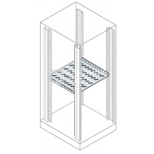 Полка фикс. для 19 рамы,глубина 800мм | EV0800 | ABB
