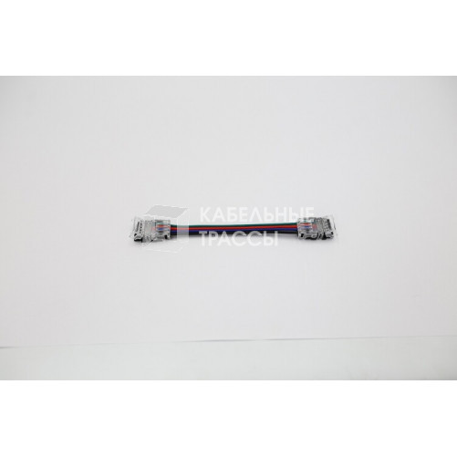 Аксессуар коннектор для светодиодной 4PIN with wire for Varton LED strip RGB 10mm (connector of 2 strips) | V4-R0-70.0024.STR-0003 | VARTON
