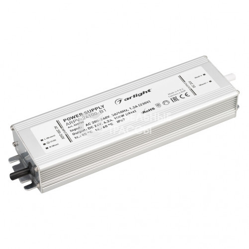 Блок питания ARPV-24100-B1 (24V, 4,2A, 100W) | 028788 | Arlight