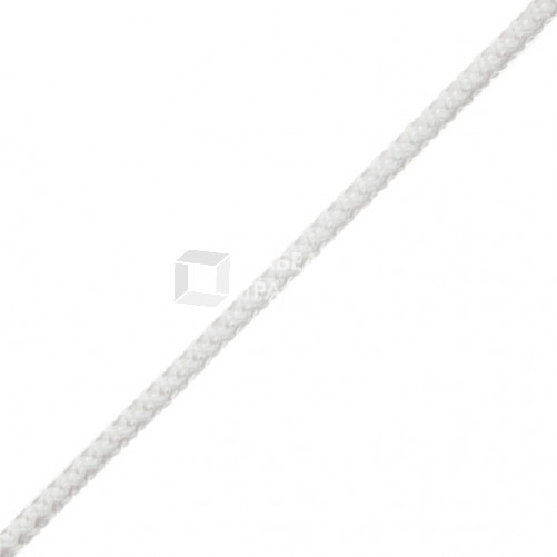 Шнур вязаный ПП 12 мм с серд., универс., белый, 10 м | 139957 | Tech-KREP