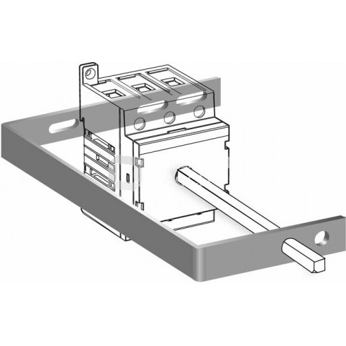 Опорная деталь OETLZX58 для длинного переходника рубильников тип а ОТ16..125 | C1SCA022068R8220 | ABB
