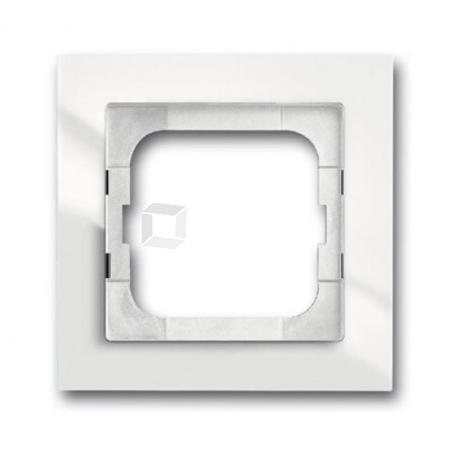 Рамка 1-постовая, для монтажа заподлицо, серия axcent, цвет белый | 1753-0-4121 | 2CKA001753A4121 | ABB