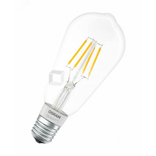 Лампа светодиодная управляемая SMART+ Filament Edison Dimmable 50 5.5 W/2700K E27 | 4058075091146 | LEDVANCE