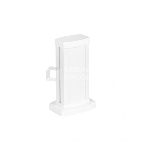 Универсальная мини-колонна алюминиевая с крышкой из алюминия 1 секция, высота 0,3 метра, цвет белый | 653100 | Legrand