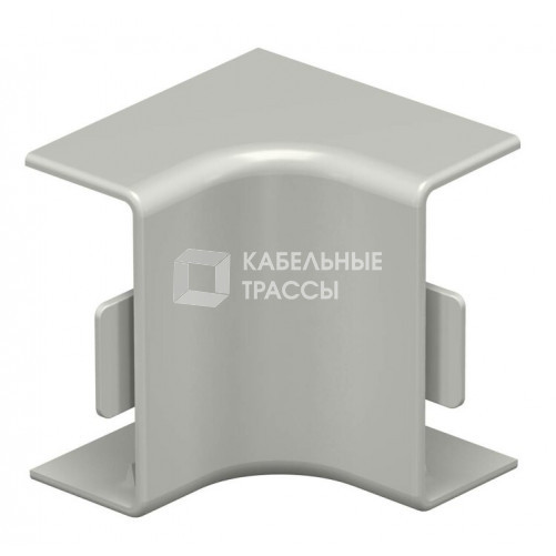 Крышка внутреннего угла кабельного канала WDK 15x40 мм (ПВХ,серый) (WDK HI15040GR) | 6158242 | OBO Bettermann