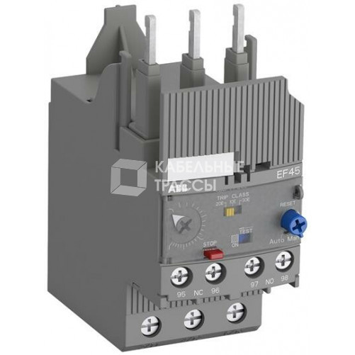 Реле перегрузки электронное EF45-45 для контакторов AF09-AF38, класс перегрузки 10, 20, 30 | 1SAX221001R1102 | ABB