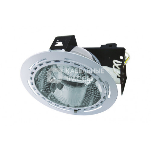 Светильник встраиваемый под лампу ЛВО 01 Downlight 2х20Вт КЛЛ Е27 IP20 | SQ0342-0022 | TDM