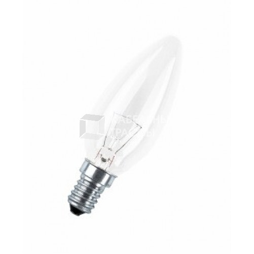 Лампа накаливания ЛОН 25Вт Е14 220В CLASSIC B CL свеча | 4008321788610| Osram