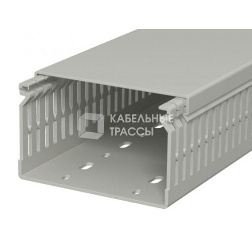 Распределительный кабельный канал LK4 N 60x100x2000 мм (ПВХ,серый) (LK4 N 60100) | 6178211 | OBO Bettermann