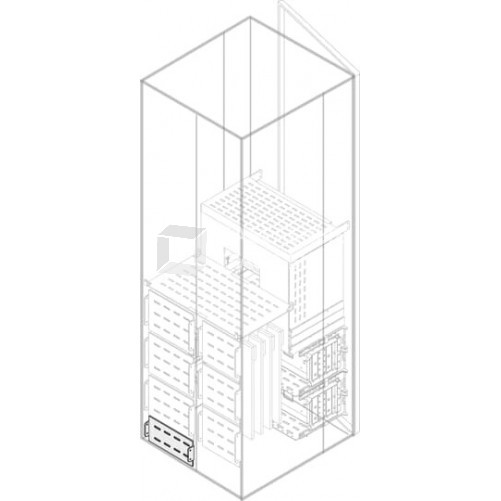 Перегородка верт.задн. H=100мм W=800мм | 1STQ001982B0000 | ABB