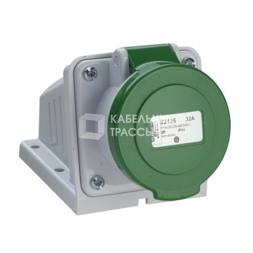 НАСТЕННАЯ РОЗЕТКА 16A 2P 24/48V 401-500 ГЦ IP44 | 82111 | Schneider Electric