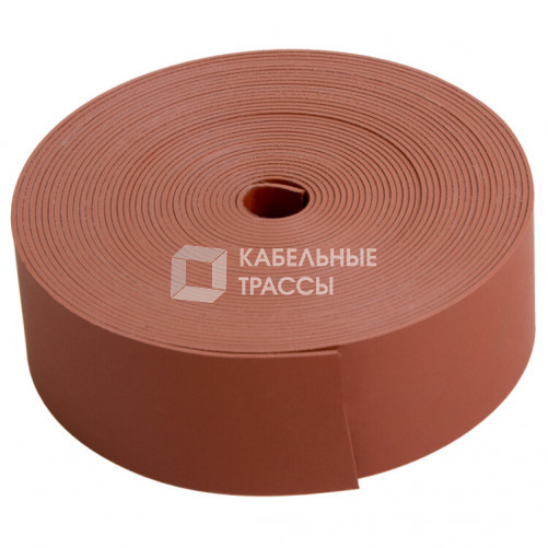 Тeрмоусаживаемая лента с клеевым слоем 25 мм х 0,8 мм, красная (ролик 5 м) (ТЛ-0,8) | 48-9004 | REXANT
