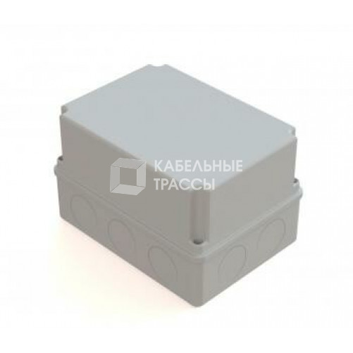 Коробка распределительная наружного монтажа 190х140х120 мм, с гладкими стенками, IP44 (12шт)