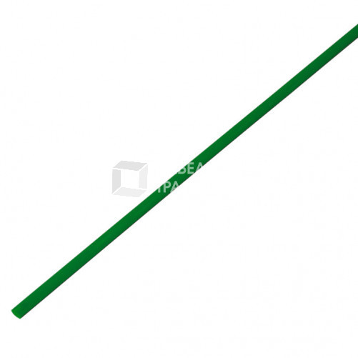 Термоусадочная трубка 3,0/1,5 мм, зеленая, упаковка 50 шт. по 1 м | 20-3003 | REXANT
