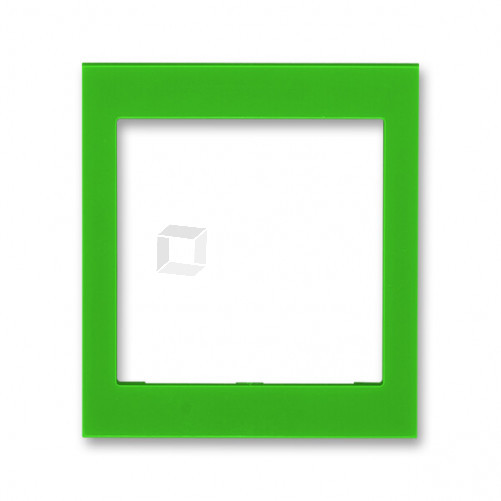 ABB Levit Зелёный Накладка на рамку 55х55 промежуточная | 3901H-A00355 67 | 2CHH010355A4067 | ABB