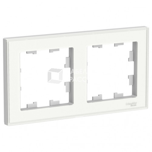 AtlasDesign Art Белый Рамка 2-ая | ATN200102 | Schneider Electric