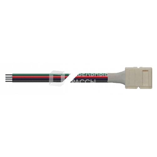 Коннектор для светодиодной ленты LED PLSC-10x4/20 (5050 RGB) 10 штук в упаковке | 1013767 | Jazzway