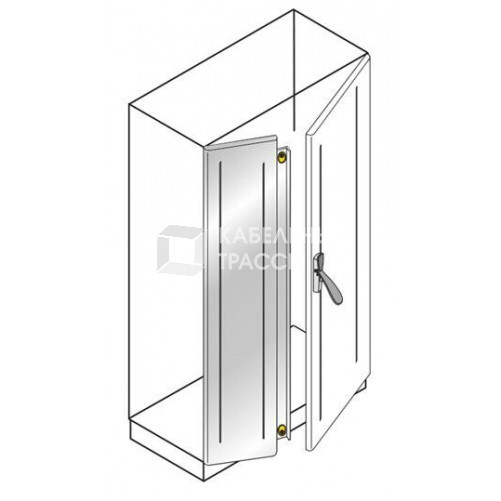 Дверь с перекрытием,нерж.ст.1800x600 ВхШ | ED1812SX | ABB