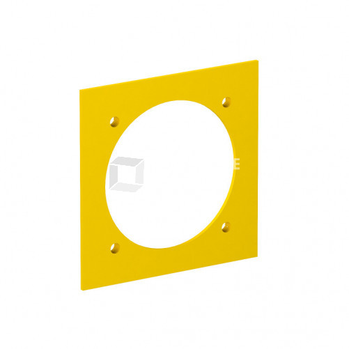 Накладка блока питания VH для монтажа устройств, 95x95 мм (желтый) (VH-P3) | 6109838 | OBO Bettermann