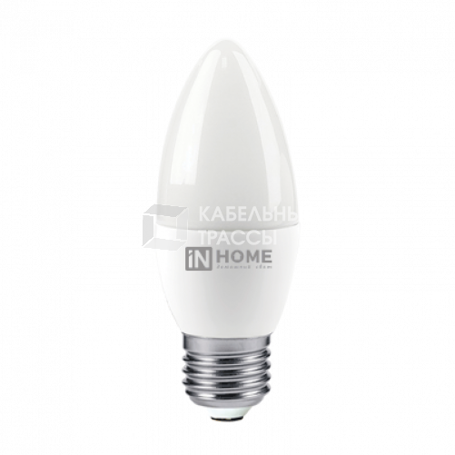 Лампа светодиодная LED-СВЕЧА-VC 11Вт 230В Е27 6500К 990Лм | 4690612024868 | IN HOME