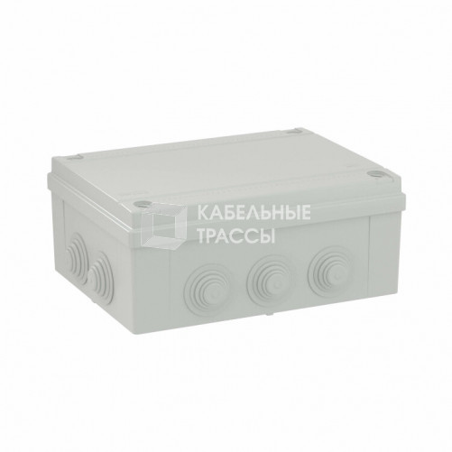 Коробка распределительная с кабельными вводами. IP55. 300х220х120мм | 54300 | DKC