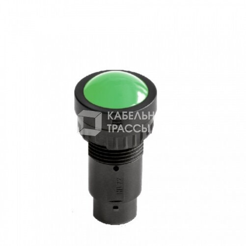 Индикатор сферический, штекерное подкл., уст.размер 22/30, круг., LL, крас./зел., 230В, | ASL0F23RG230 | DKC