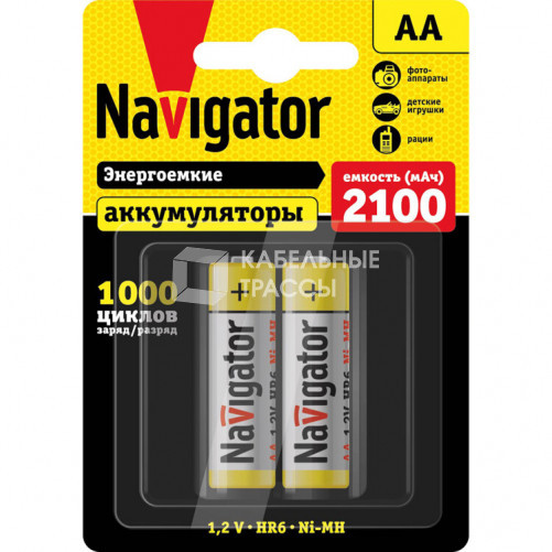 Аккумулятор NHR-2100-HR6-BP2 | 94463 | Navigator