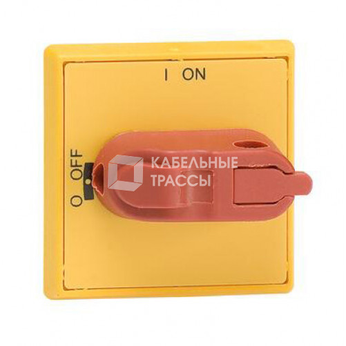 Ручка управления OHYS3AH1 (желто-красная) выносная для рубильников ОТ16..125F | 1SCA105326R1001 | ABB