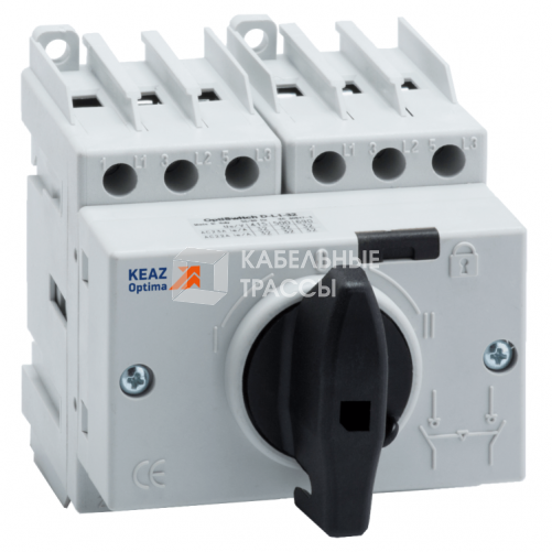 Выключатель-разъединитель реверсивный OptiSwitch DI-25-4C | 332086 | КЭАЗ