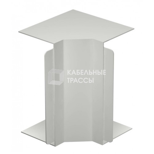 Крышка внутреннего угла кабельного канала WDK 100x230 мм (ПВХ,светло-серый) (WDK HI100230LGR) | 6182364 | OBO Bettermann