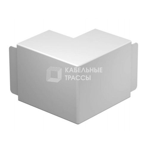 Крышка внешнего угла кабельного канала WDK 100x130 мм (ПВХ,белый) (WDK HA100130RW) | 6192424 | OBO Bettermann